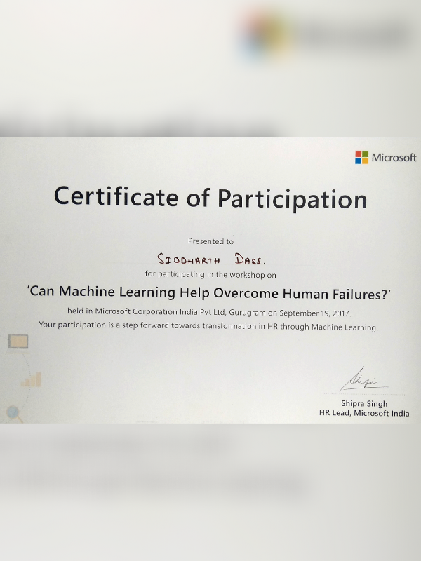 Can Machine Learning Help Overcome Human Failures
